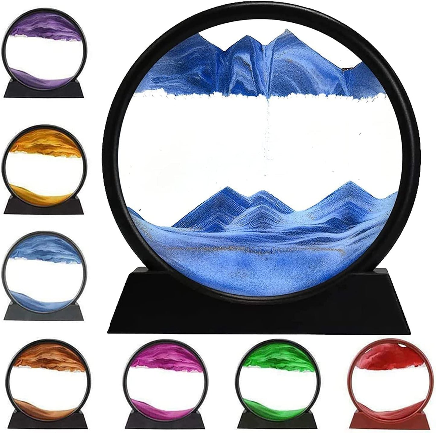 relaxing Kinetic Sandscape Art Table Desk