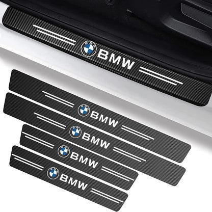 Carbon Fiber Door Sill Protector (Pack of 4)