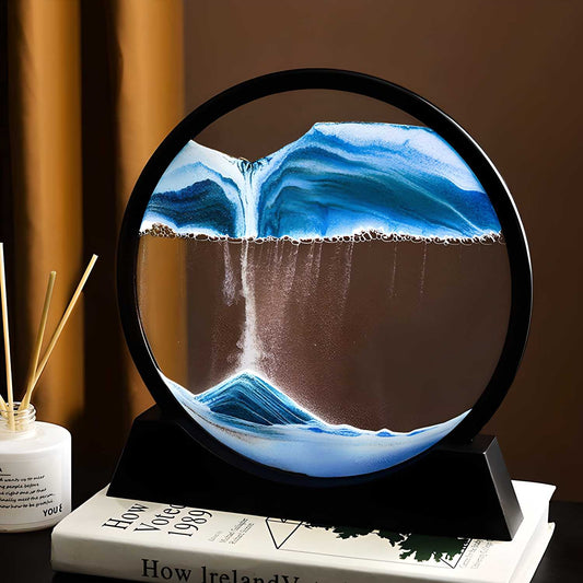 relaxing Kinetic Sandscape Art Table Desk